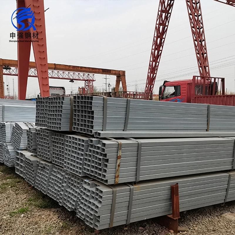 Galvanized Square Pipe ASTM A106 A36 A53 OEM Galvanized Tube