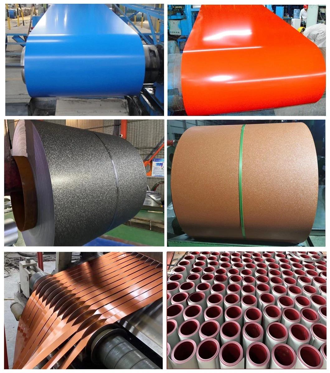 Ral Color PE Coating 275GSM Prepainted PPGI PPGL Steel Coil