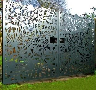 Design of Metal with Laser Cutting Corten Steel Sheet Rust Treatment