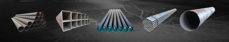 Hot Dipped Galvanized Rectangular Section Cold Rolled Material Mild Steel Pipes for Construction