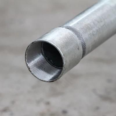 4 Inch Prime Hot Dipped Galvanized Steel Threaded Pipe
