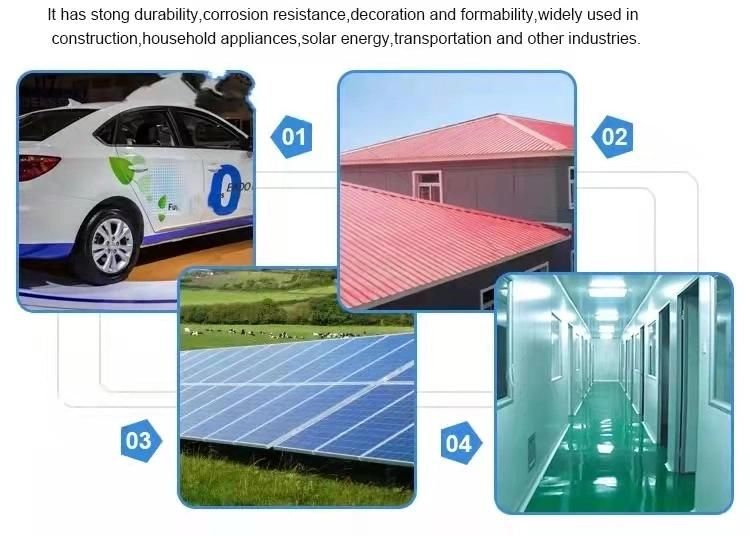 Prepainted Galvanized Steel Coil Metal Roofing Sheets PPGI From China