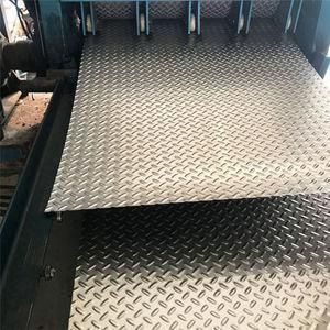 ASTM A36 Hot Rolled Blace Chequered Carbon Steel Sheet/Checkered Plate