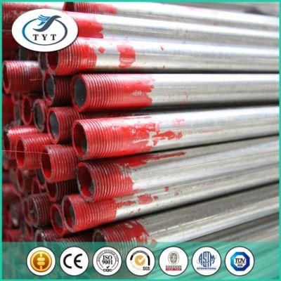 ASTM A513 25.4mm 33.7mm Electrical Wire Conduit Hot Galvanized Steel Pipe