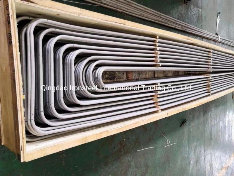 Tp316L U Bend Stainless Steel Pipe Ss Pipe Stainless Tube for Heat Exchanger