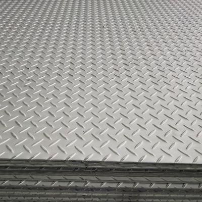 Anti-Skid AISI 201 304 316L Stainless Steel Checkered Plate