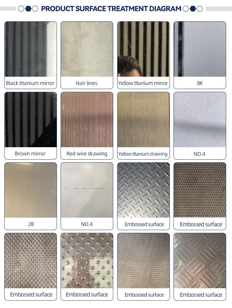ASTM Food Grade Cold Rolled 2b Ba No1 No4 Hl 8K Surface 304 Stainless Steel Plate Direct Supply From Chinese Factory
