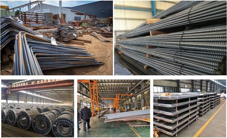 Hot Rolled HRB335 HRB500 Medium High Low Carbon Reinforance Deformed Steel Rebar for Force Hang Construction