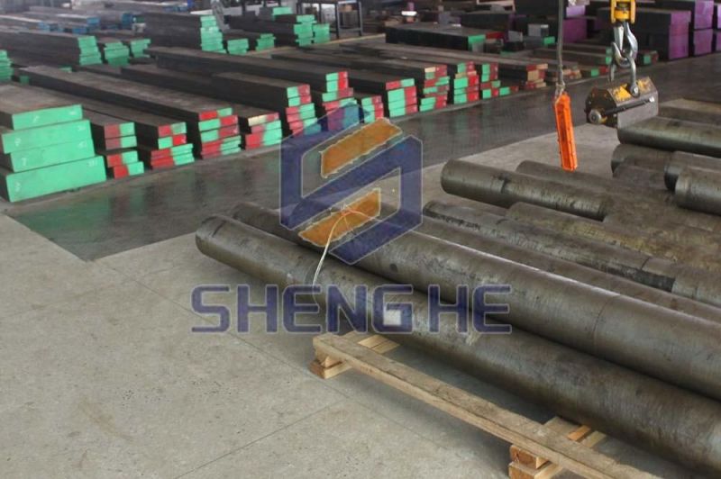 1.2344/H13/SKD61 Bakelite Mould Forged Steel Bar, Tool Forged Steel Round Bar, Die Forged Steel Flat Bar, 4Cr5MoSiV1 Forgeing Die Casting Mold Steel