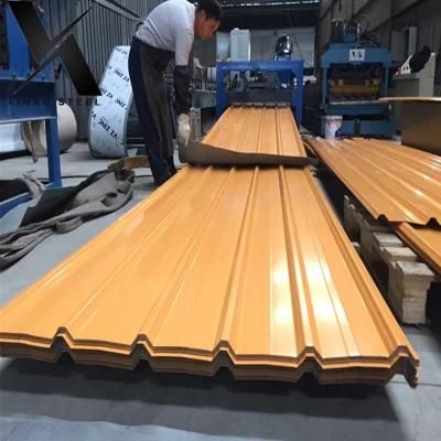 PPGI Corrugated Steel Sheet/Color Coated Metal Roof Tiles in Low Price Metal Roofing