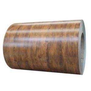 Wooden Pattern Color Coated (Pre-painted) Galvanized Steel Sheet Coils