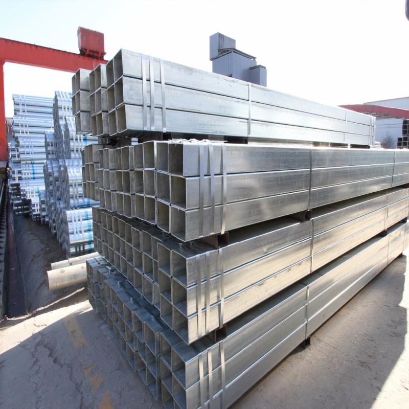 Mild Metal Hot Rolled ERW Square Rectangular Hollow Section Pipe