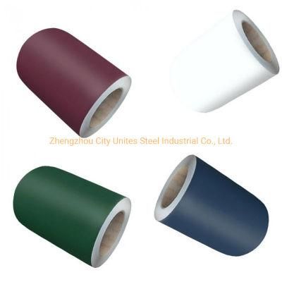 Prepainted Galvanized Steel Sheet PPGI Colorful Zink Coated Steel Coil