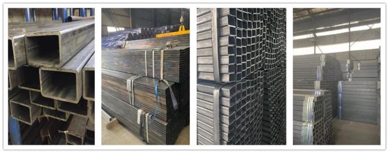 China Tianjin Manufacturer Low Price Square/Rectangular/Shs/Rhs/Steel Hollow Section/Cold-Rolled Square Pipe