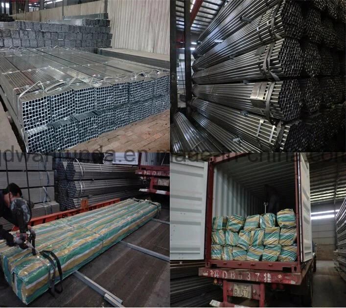 Manufacture of Pre Galvanized Rectangular Steel Pipe