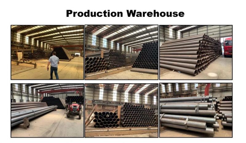 Sch40 Sch80 Ss400 A36 Ss400 S235jr 1020 Round Square Rectangular Welded Carbon Steel Pipe