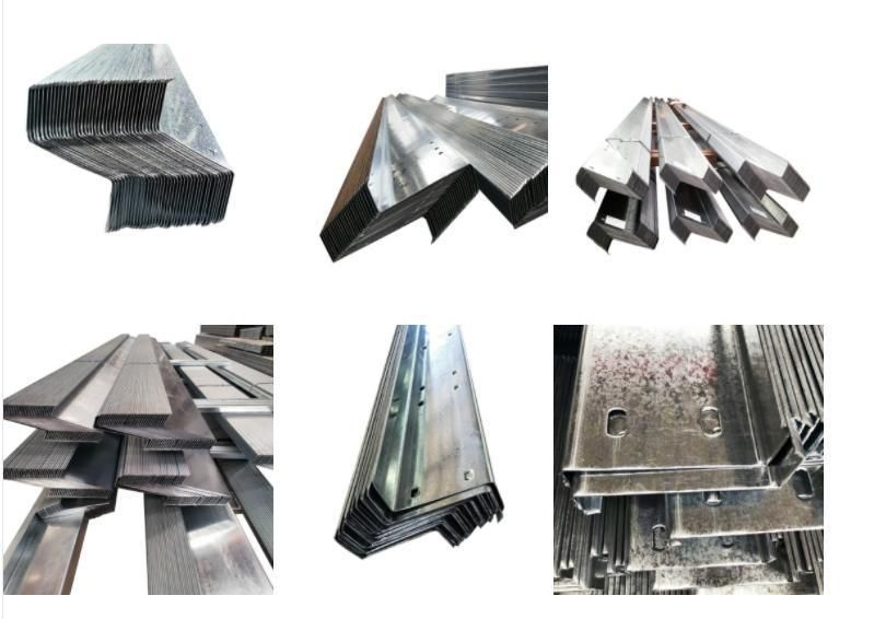 Galvanized Z Shaped Steel Channel Z Type Steel Metal Building Materials Roof Purlins