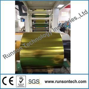 Golden Lacquering Tinplate in Coils for Food Package and Gift Package