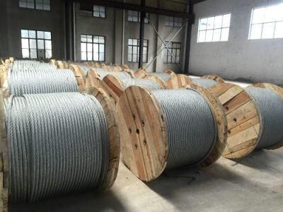 High Corrosion Resistance Steel Wire Rope 6*37+Iwrc with Zinced
