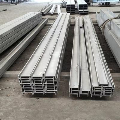 SS304 SS316 Ss400 180X180 Stainless Steel H Beams for Sale