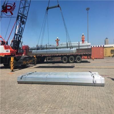 Custom Packaging Q235 Q345 Q195 S355jr S275jr Welded Tube Galvanized Round Steel Pipe for Industry
