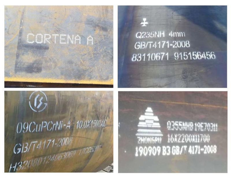 Hot Rolled Metal A588 Corten Weather Resistant Steel Plate