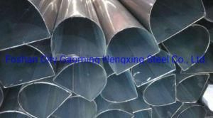 Sanitary Ware Mirror Finishing Semicircle Half-Round Stainless Steel Tubes