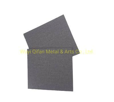 Cloth Fabric Pattern PVC Film Stainless Steel Sheet