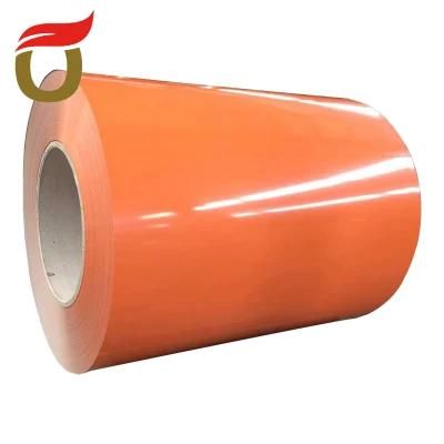 ISO Certification 0.05-3mm Thickness Dx52D PPGI Color Coated Galvanized Steel Coil