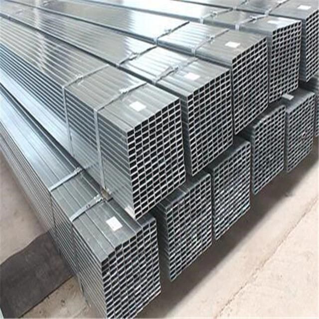 20*20-500*500mm/20*40-300*500mm and Rectangular Steel Packed by Strips for Greenhouse Square Pipe