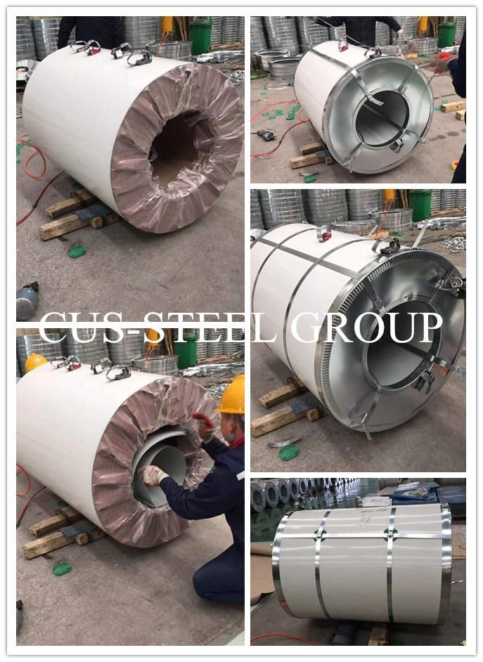 Chromated Prepainted Galvalume Steel/Painted Aluzinc Steel Coil for Commercial Use