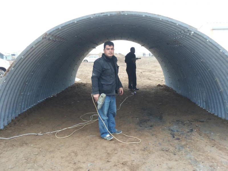 Drainage Culvert Metal Pipe, Assemble Galvanized Corrugated Steel Pipe Culvert