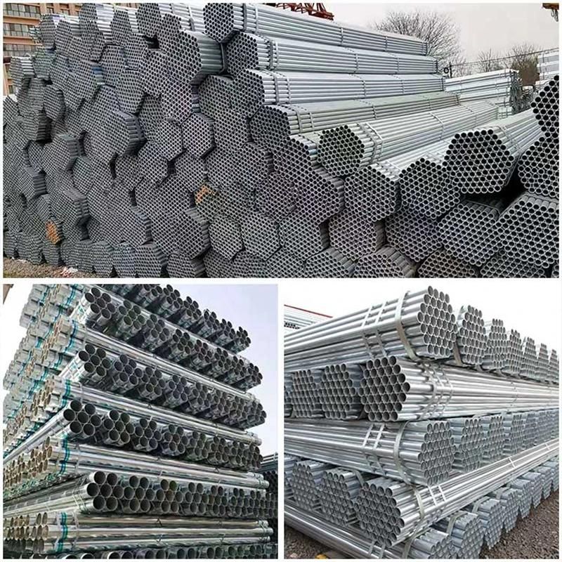 Galvanized Steel Pipe Zinc Coated Surface/ Gi Pipe / Galvanized Hollow Section
