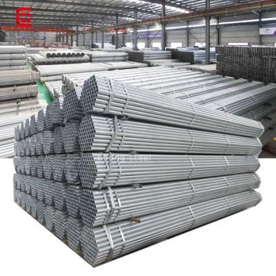 China Supplier Material Q195/Q235/Q345 ASTM A53/JIS/En/GB/BS Hot Dipped Pre-Galvanized Round Steel Pipe