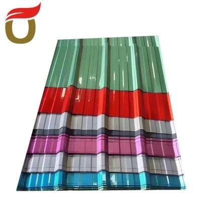 ISO Approved Stock 0.12-2.0mm*600-1250mm Corrugated Color Coated Galvanized Steel Roofing Sheet