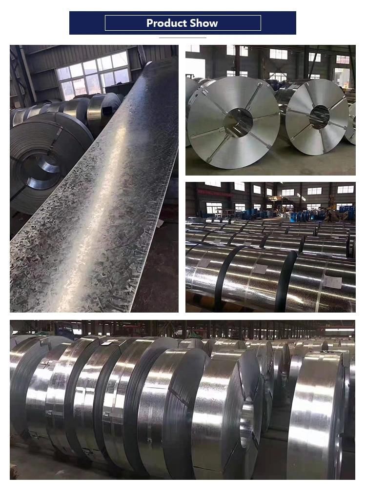 Construction Material Galvanized Steel Coil Rolled SGCC Dx51d PPGI Sheets Hot Dipped Galvanized Steel Coil Regular