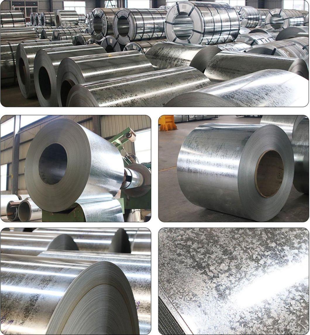 Hot Sale Zinc Coating 30-275g Galvanzied Steel Coil Gi Coil
