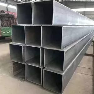 75X75 Carbon Steel and Iron Rectangular / Square Metal Ms Steel Tube for Fence