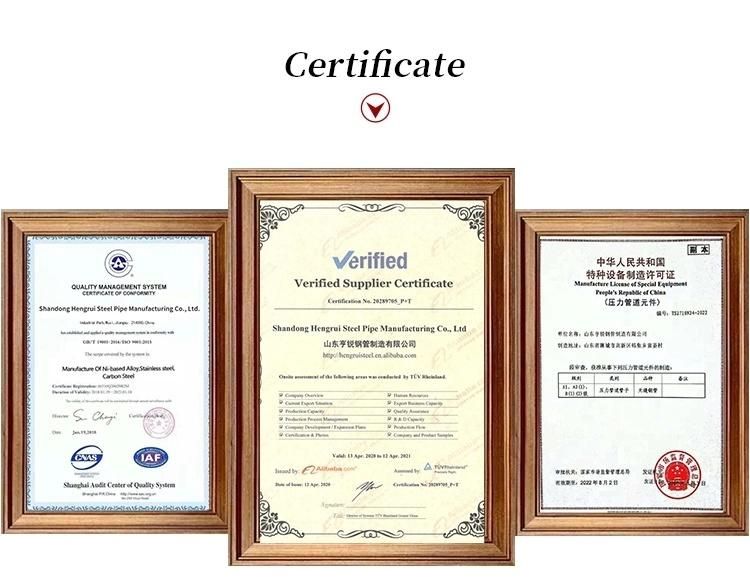 SGS Certificate 304 304L 316 316L 430 310 310S 316ti 904L 904 8K/ Round/Seamless/Welded/ Carbon/Galvanized/Square/Stainless Steel Pipe