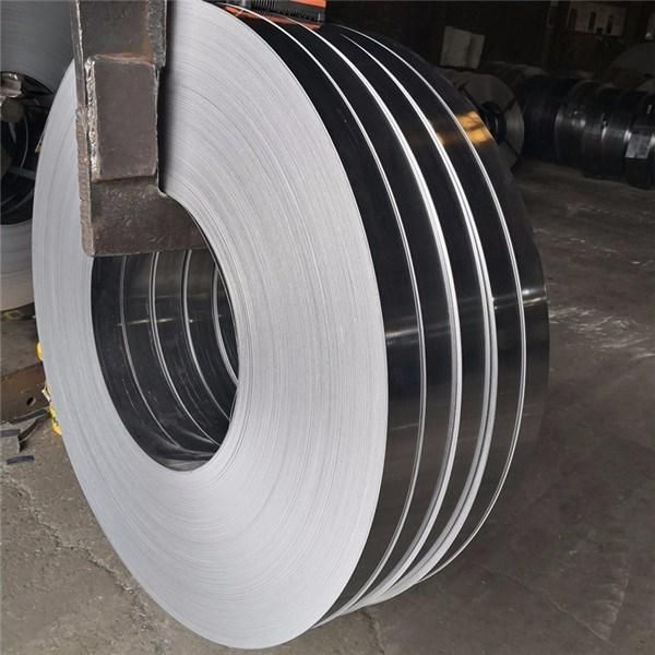 Galvanised Steel Slit Coil Regular Spangle Bright Finish Surface Gi Strip Cold Rolled Galvan Steel Strip