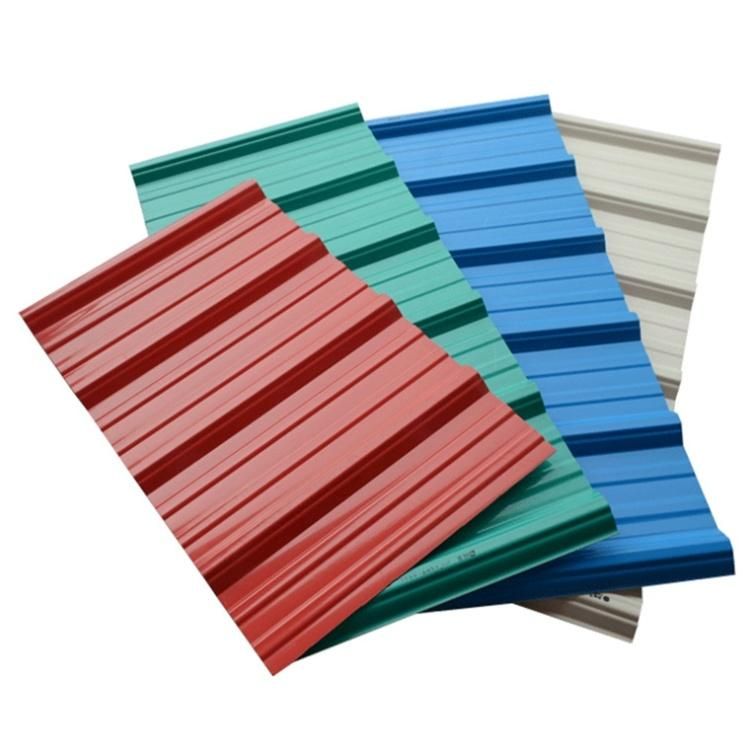 Building Material Bwg34 PPGI Color Coated Prepainted Steel Metal Roof Sheet