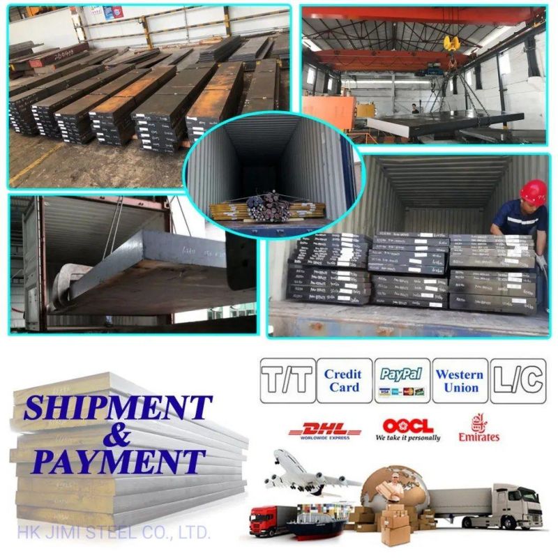 Custom Stainless Steel Round/Flat Bar Steel Grade 1.2344 1.2311 1.2083 for Sale
