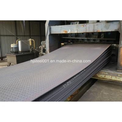 Shipbuilding Material Size Hot Rolled Steel Checkered Plate