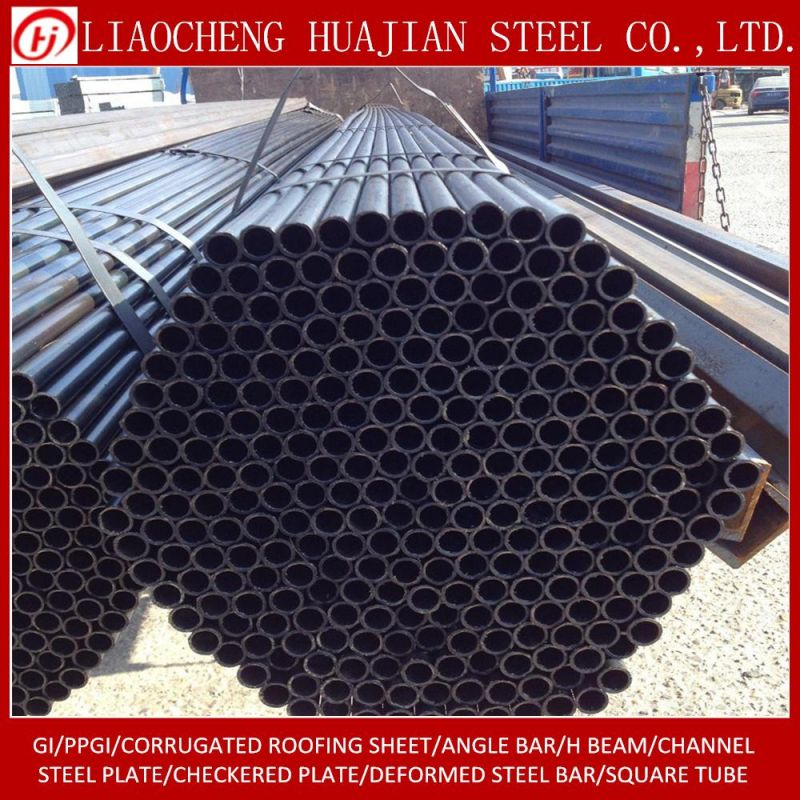 Gi Weld Carbon ERW Square Pipe Galvanized Round Steel Tube for Building Material