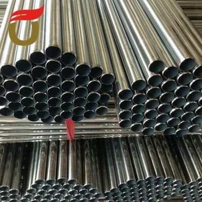 Round Stainless Steel Pipe ASTM A270 A554 SS304 316L 316 310S 440 1.4301 321 904L 201 Square Pipe Inox Ss Seamless Tube