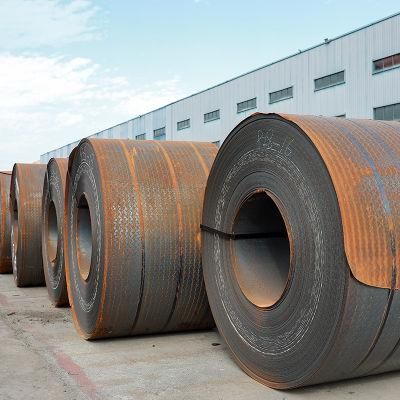 China Mill Factory ASTM A36, Ss400, S235, S355, St37, St52, Q235B, Q345b Hot Rolled Ms Mild Carbon Steel Coil for Building, Decoration and Construction