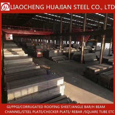 Hollow Section Square Rectangular Black Galvanized Steel Tube Supplier