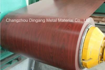 Wooden Grain Pattern (GI, GL) Steel Coil, PPGI, PPGL