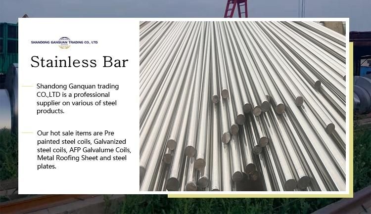 ASTM A276 SUS 201 304 316 430 Ss Stainless Steel Round Bar