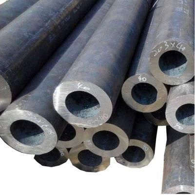 ASTM A53 Gr. B ERW Schedule 40 Carbon Steel Pipe Used for Oil and Gas Pipeline